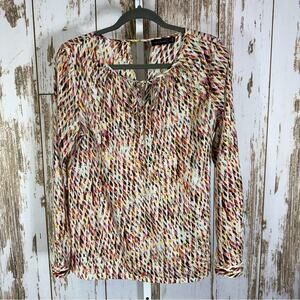 The Limited, Colorful Patterned Blouse. Size Medium. Good used condition!